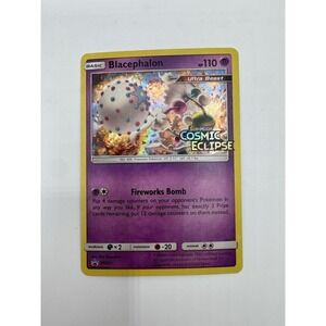 Pokemon Card Blacephalon SM221 STAFF Black Star Promo Prerelease